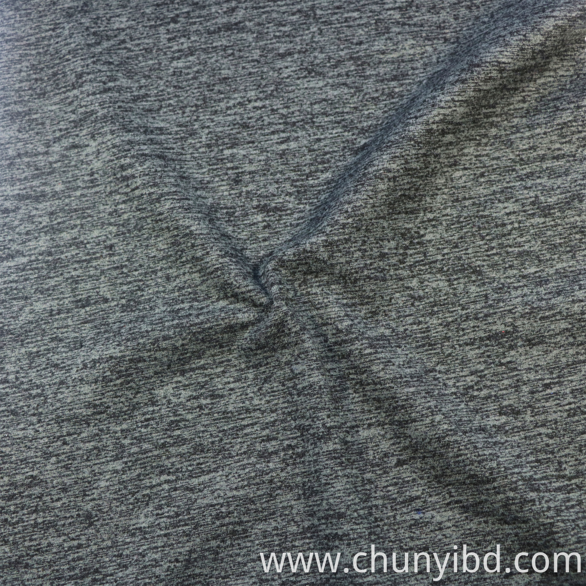 100% Polyester Spun fleece one side brushed fabric